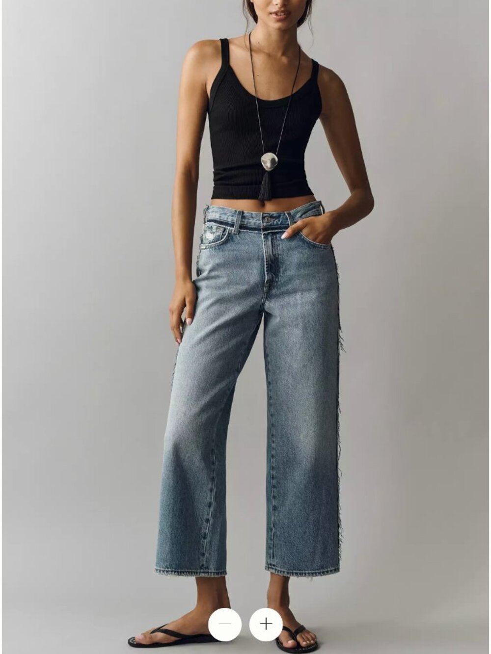 7 For All Mankind Stovepipe Straight Ankle Jeans Sapphire Dust 24 NWT $238